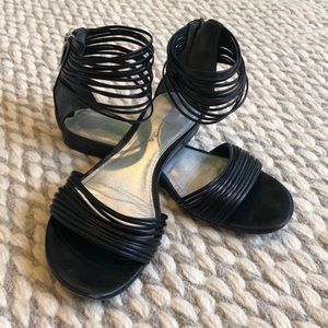Via Spiga black sandals